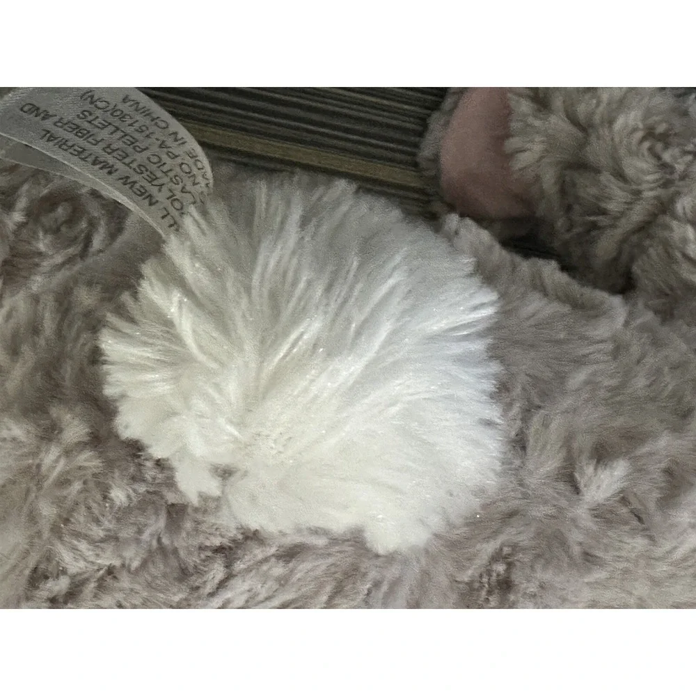 Hobby Lobby Plush Gray Bunny‎ Rabbit & White Baby Easter Grey Stuffed Animal